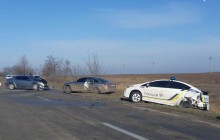 У Запорізькій області сталася масова ДТП за участю поліції і "швидкої" (фото)