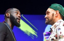 Вайлдер та Ф'юрі зустрілися віч на віч перед чемпіонським реваншем (відео)
