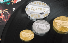 Queen стала першою групою, що з'явилася на монеті Великобританії (фото, відео)