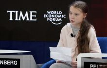 У нас залишилося мало часу: Грета Тунберг в Давосі закликала світ докласти більше зусиль для захисту клімату (фото)