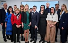 Зеленський в Українському домі в Давосі: дякую за просування України в світі