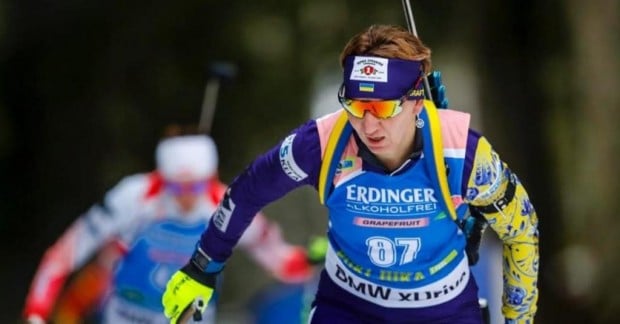 Олена Підгрушна - у топ-20 жіночого мас-старту Кубка світу з біатлону ...