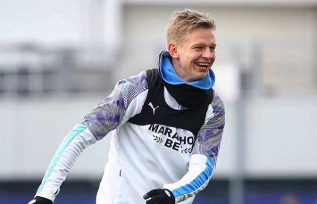 Сімейна самоіронія: телеведуча Седан дотепно затролила футболіста Манчестер Сіті Зінченка (фото)