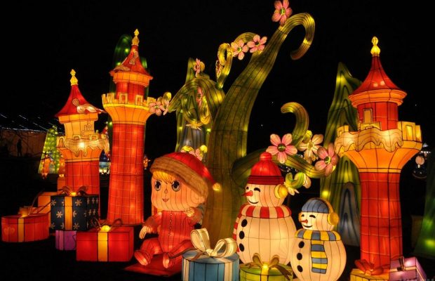 Десятки инсталляций и световое шоу: в Киеве на Певческом поле отпразднуют Китайский Новый год