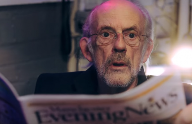 Крістофер Ллойд з'явився в трейлері мюзиклу за мотивами фільму "Назад в майбутнє"