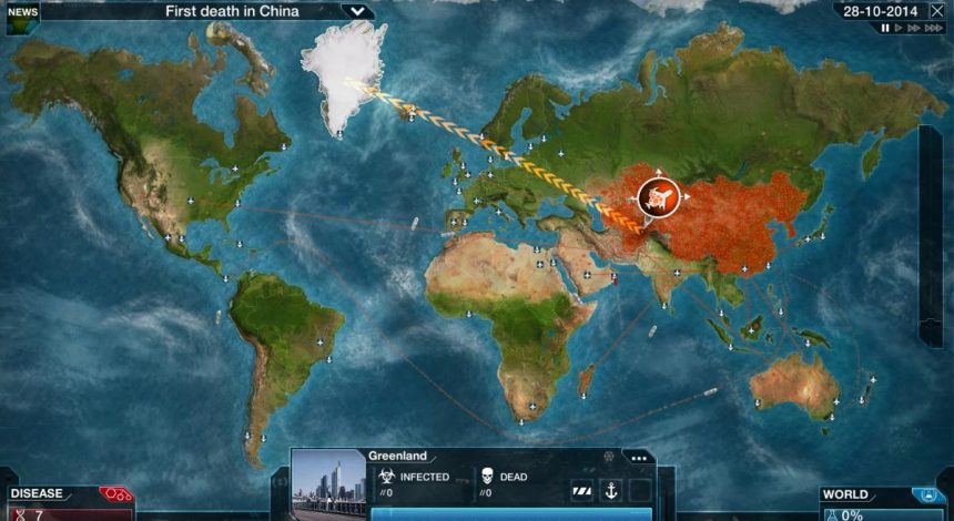 На фоне эпидемии коронавируса из китайского AppStore удалили игру Plague Inc