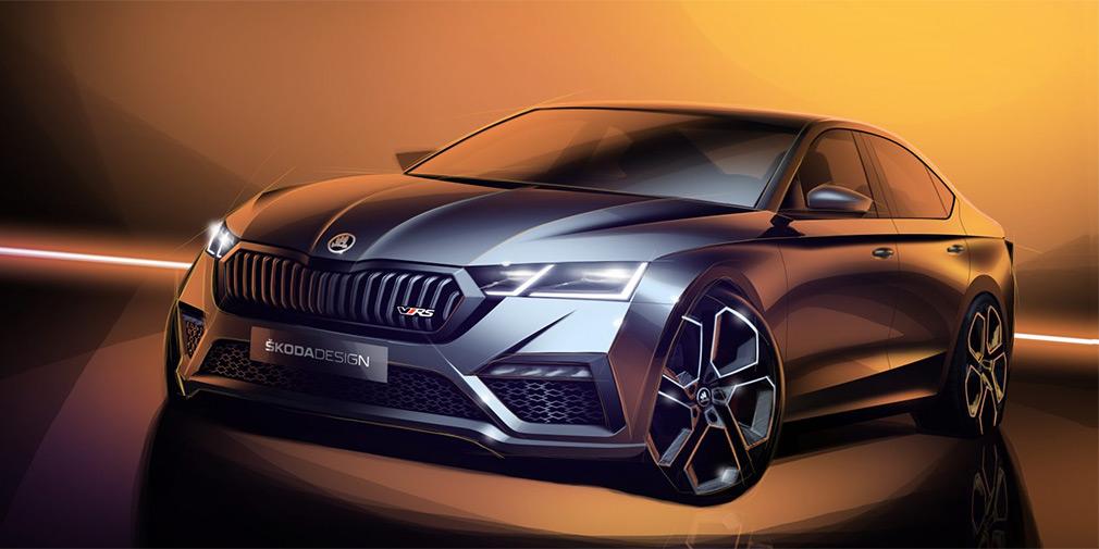 Новая Skoda Octavia RS дебютирует на Женевском автосалоне / фото Skoda Новая Skoda Octavia RS дебютирует на Женевском автосалоне / фото Skoda