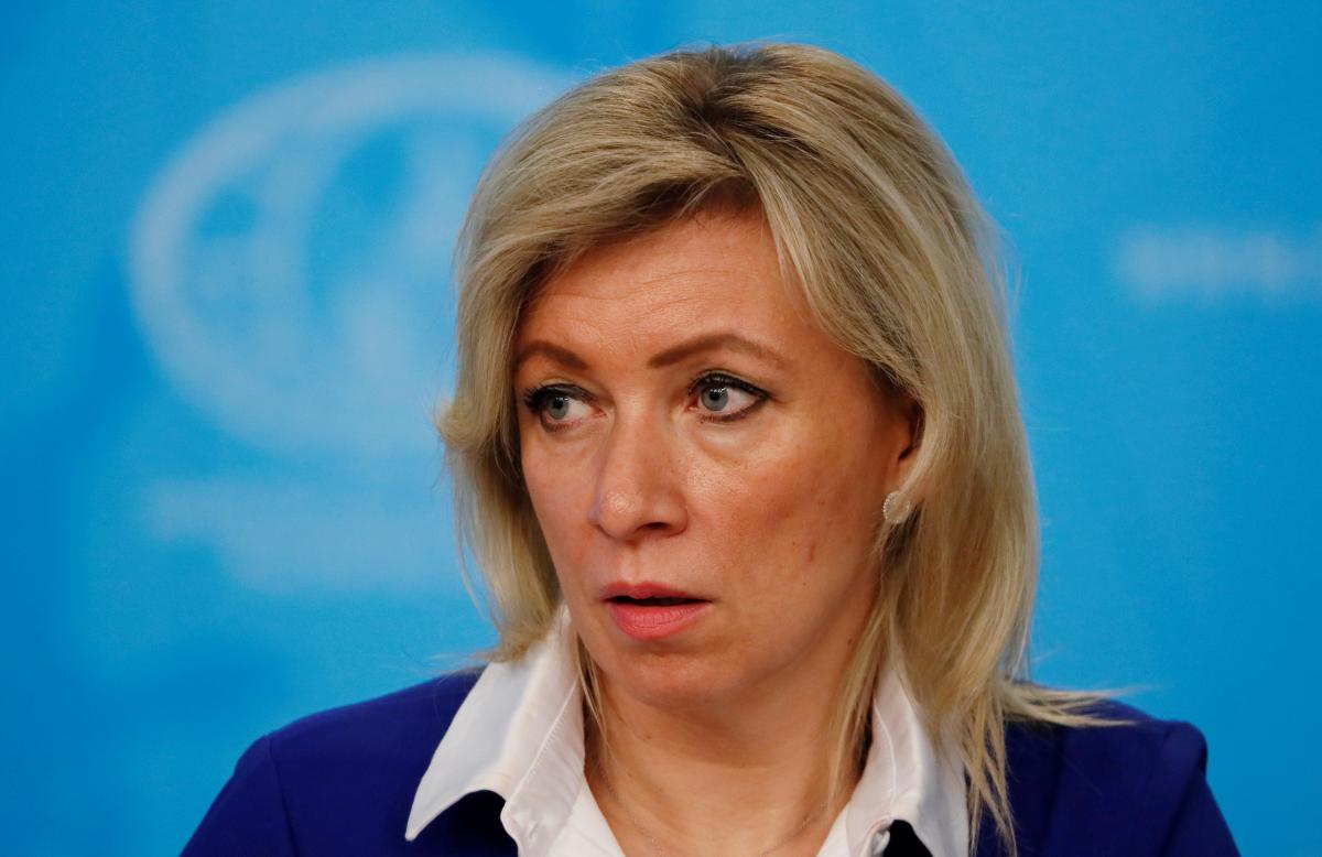Мария Захарова отличилась сновым нелепым заявлением / фото REUTERS Мария Захарова отличилась сновым нелепым заявлением / фото REUTERS