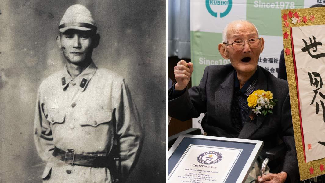 Читцуцу Ватанабе майже 113 років / Фото: guinnessworldrecords.com Читцуцу Ватанабе майже 113 років / Фото: guinnessworldrecords.com