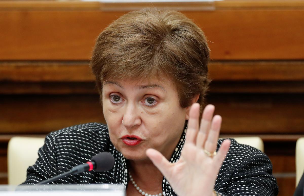 Kristalina Georgieva noted that Europe is resolutely moving towards independence from Russia / photo REUTERS