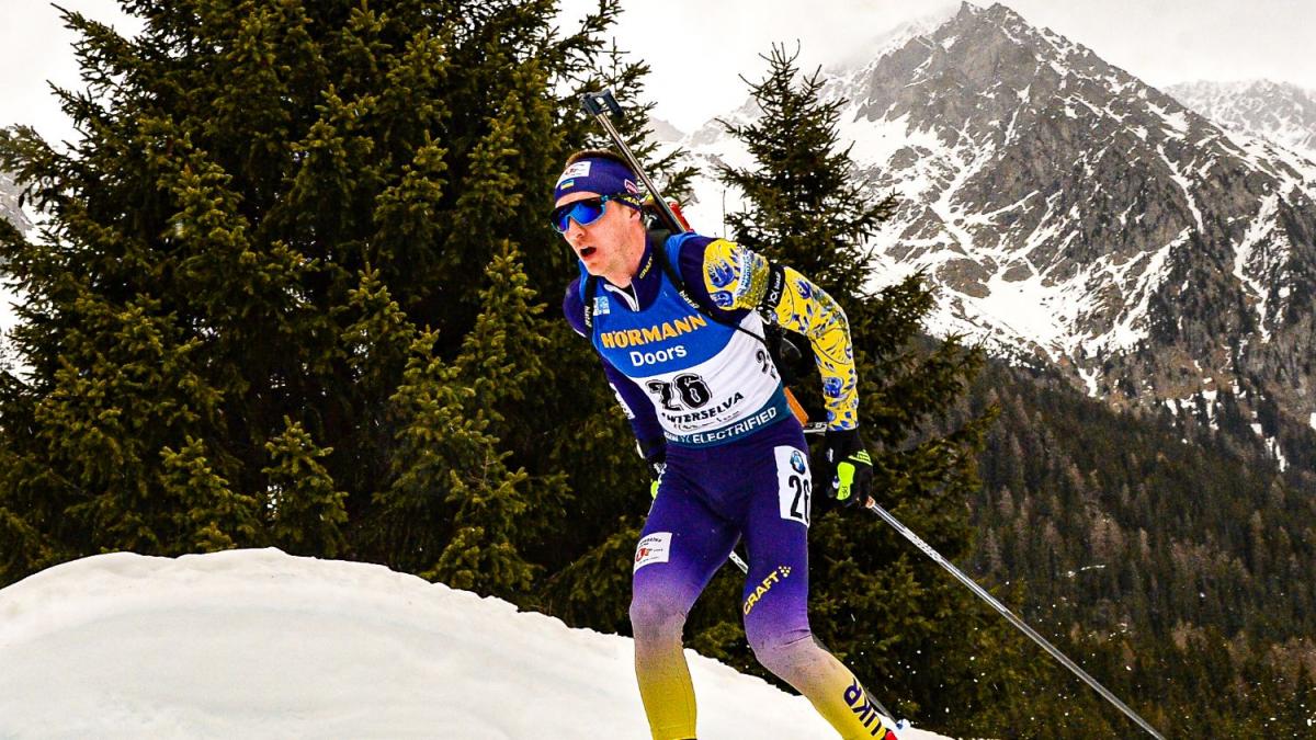 Дмитрий Пидручный стал лучшим среди украинцев / фото biathlon.com.ua