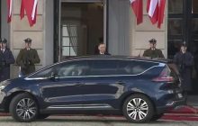 У Макрона в Польше сломался лимузин