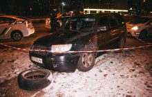 В Киеве ночью двое мужчин устроили погоню с полицией и ДТП (видео)