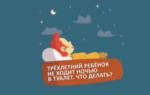 Що робити, якщо маленька дитина не ходить вночі в туалет: поради лікаря Комаровського (відео)