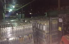 У столиці ДПС виявила понад 10000 пляшок горілки з недійсними акцизними марками