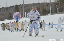 "Лижня Росії": в РФ провели фестиваль "побєдоносія" в шапках-вушанках і ватниках (фото, відео)