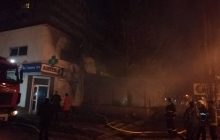 В Одессе мощный пожар уничтожил кафе (фото)