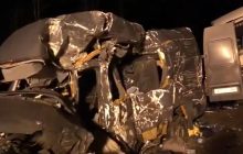 Смертельная авария с украинцами в России: видео с места трагедии
