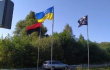 «Сепаратисты поднимают голову»: на Житомирщине возле мемориала героям войны исчезли флаги