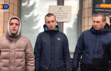 Мы - жители Новых Санжар: опубликовано видеообращение “титушек”, которых обвинили в провокациях 20 февраля
