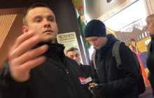 Скандал на вокзале в Киеве: очевидец заснял, как полицейский "крышует" карманников (видео)