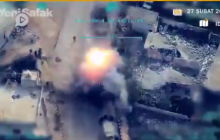 In retaliation move, Turkey bombs Assad's forces in Idlib overnight Friday (Photo, video)