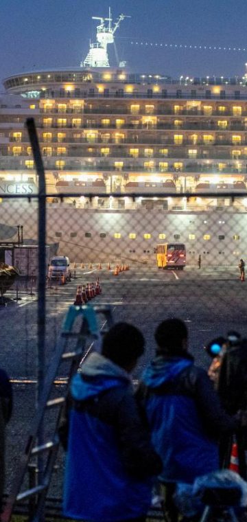 Пасажир Diamond Princess для Washington Post: