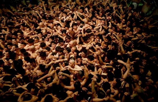 В Японії відбувся щорічний "Голий фестиваль" (фото, відео)