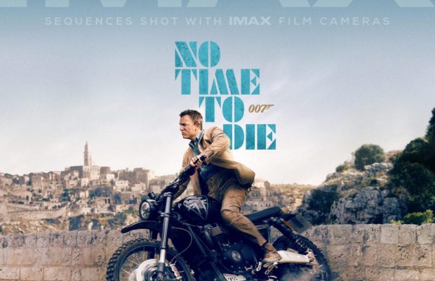 Представлен IMAX-постер нового фильма о Бонде "Не время умирать"
