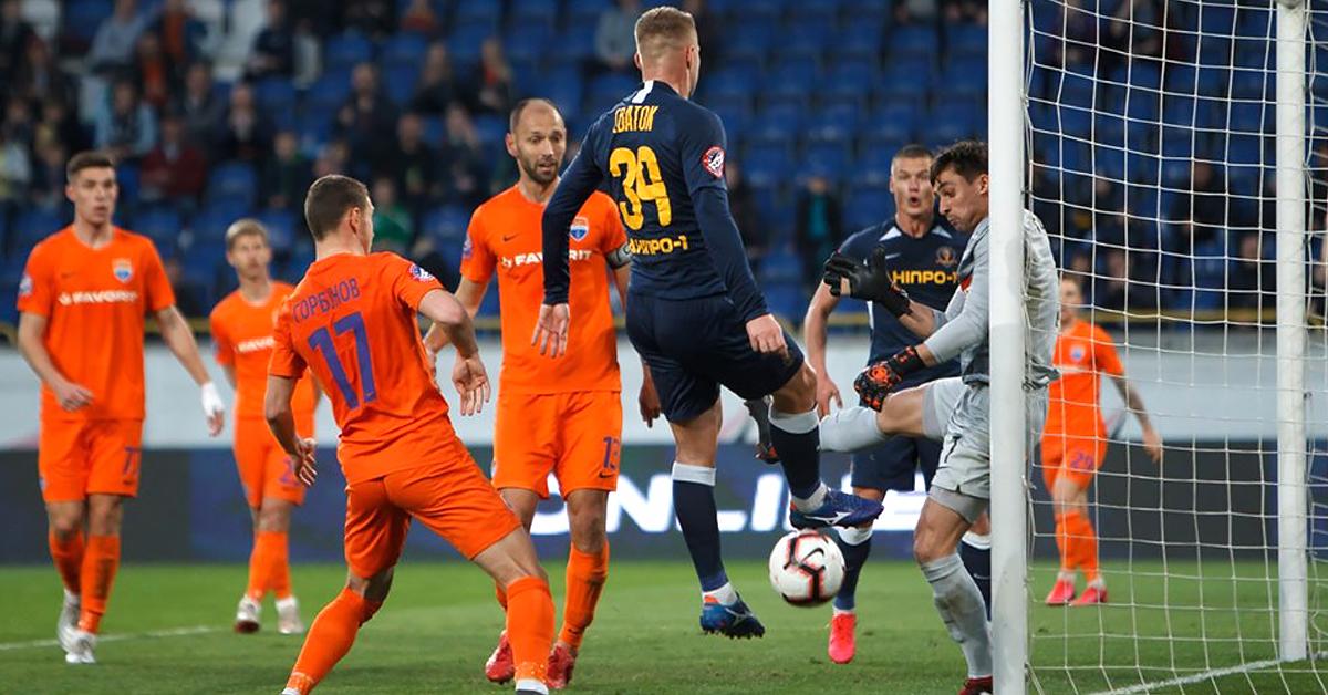 Днепр-1 забил мариупольцам три гола / фото: СК Днепр-1 Днепр-1 забил мариупольцам три гола / фото: СК Днепр-1