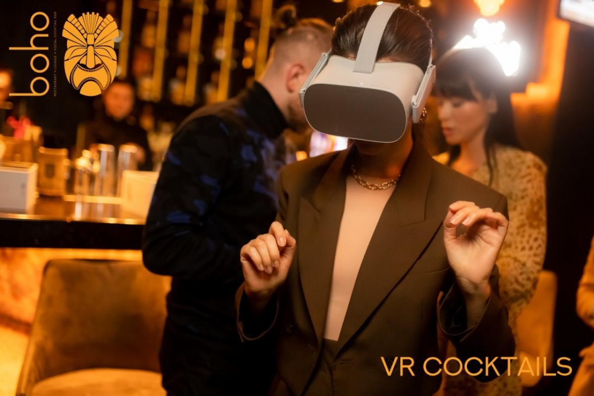 Прогресивний ресторан 'Boho' представив нове барне меню у форматі VR 'virtual reality' Прогресивний ресторан 'Boho' представив нове барне меню у форматі VR 'virtual reality'