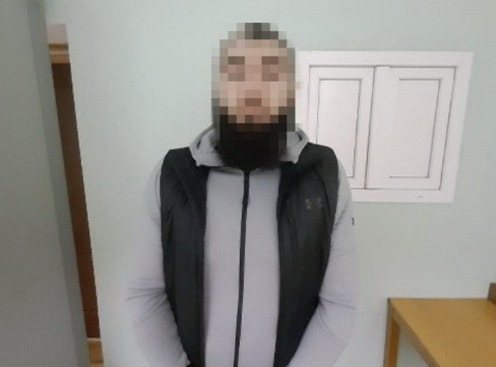 Зловмисника затримали на одній з вулиць столиці / ssu.gov.ua Зловмисника затримали на одній з вулиць столиці / ssu.gov.ua