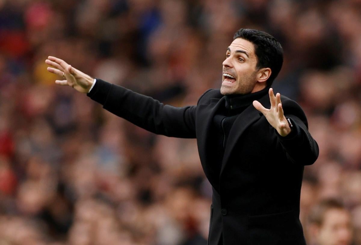 Arsenal head coach Mikel Arteta / photo REUTERS
