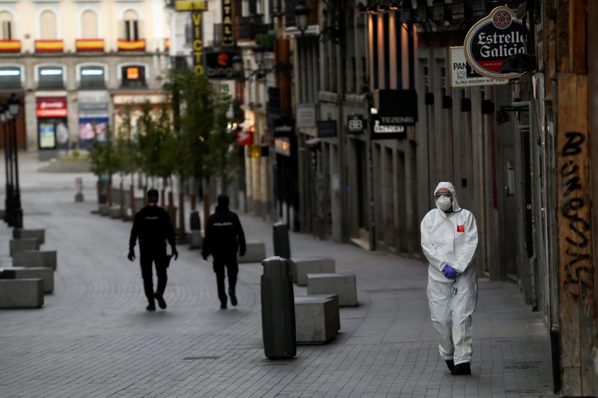 Новая статистика по коронавирусу в Испании / REUTERS
