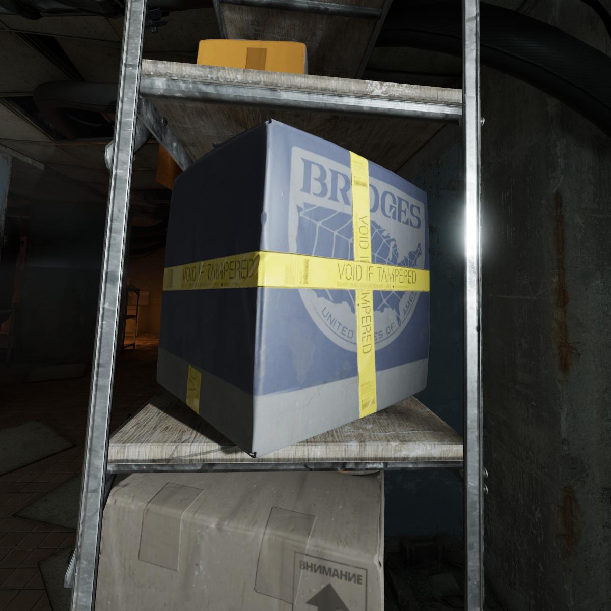 В Half-Life: Alyx нашли коробкe с логотипом компании Bridges / reddit.com В Half-Life: Alyx нашли коробкe с логотипом компании Bridges / reddit.com