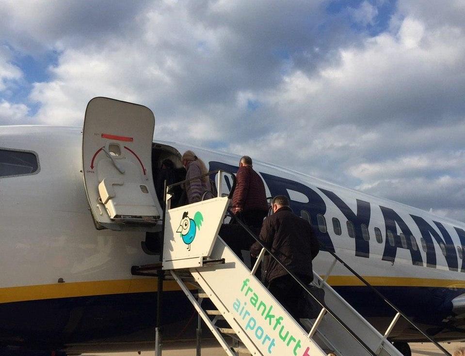 Ryanair літає з аеропорту Франкфурт Хан \ Олександр Куницький
