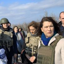 Sweden's Foreign Minister on Russian aggression in Donbas: "Devastation and suffering"