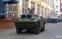 Сучасну бойову машину з протитанковим комплексом помітили на Донбасі (відео)