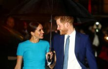Перший вихід після Megxit: Меган Маркл і принц Гаррі підкорили публіку ефектною появою в Лондоні (фото, відео)