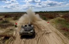 З'явилось показове відео модернізованого українського танка Т-72АМТ