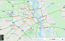 В перший день без метро Київ зупинився в заторах: найскладніше дістатися до центру з Лівого берега