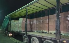 На Волині правоохоронці затримали вантажівку з 20 тоннами фальсифікованих антисептиків (фото)
