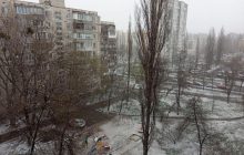 Киев засыпало снегом (фото, видео)
