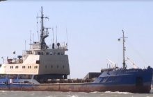 В порту Бердянска иностранным морякам запретили сходить на берег (видео)