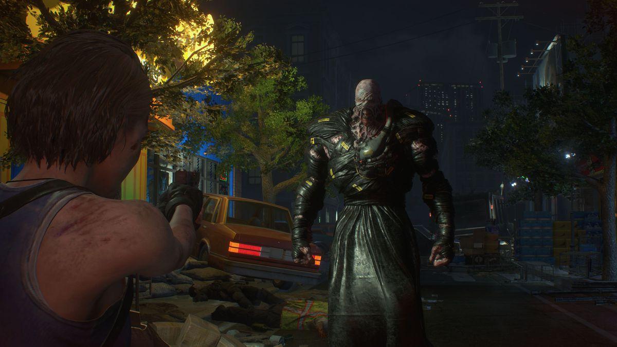 Кадр из Resident Evil 3 Remake / скриншот Кадр из Resident Evil 3 Remake / скриншот