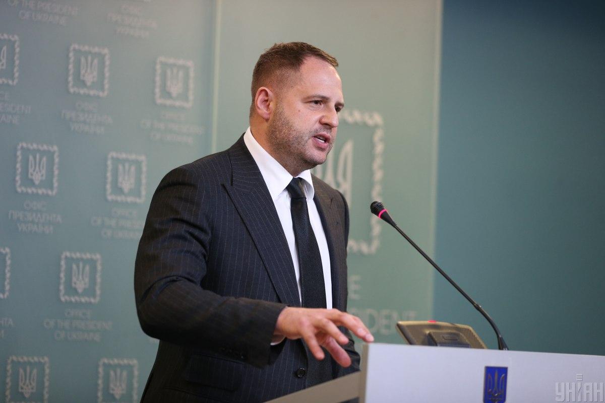 Ермак заявил, что Украина предлагает ЕС санкционные модели, которые помогут прекратить финансирование войны / фото УНИАН, Вячеслав Ратинский