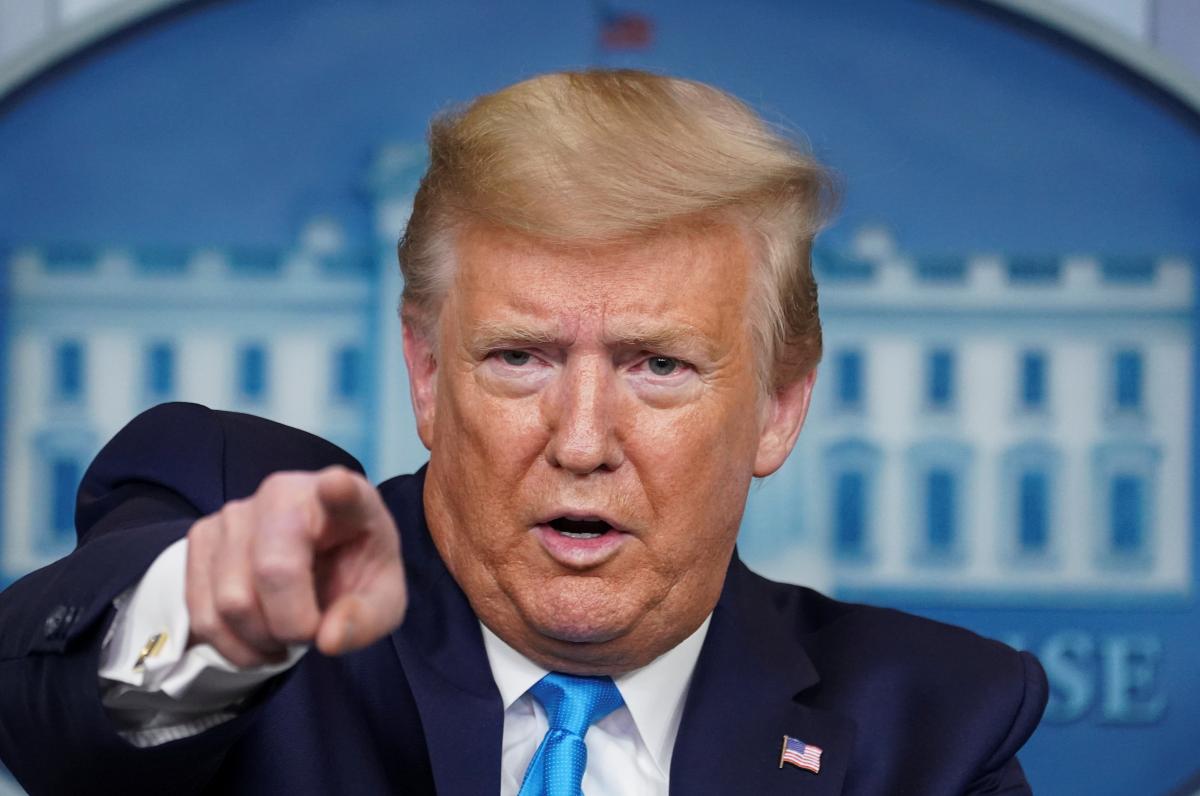 Дональд Трамп хоче виставити країнам НАТО жорстку умову / фото REUTERS Дональд Трамп хоче виставити країнам НАТО жорстку умову / фото REUTERS