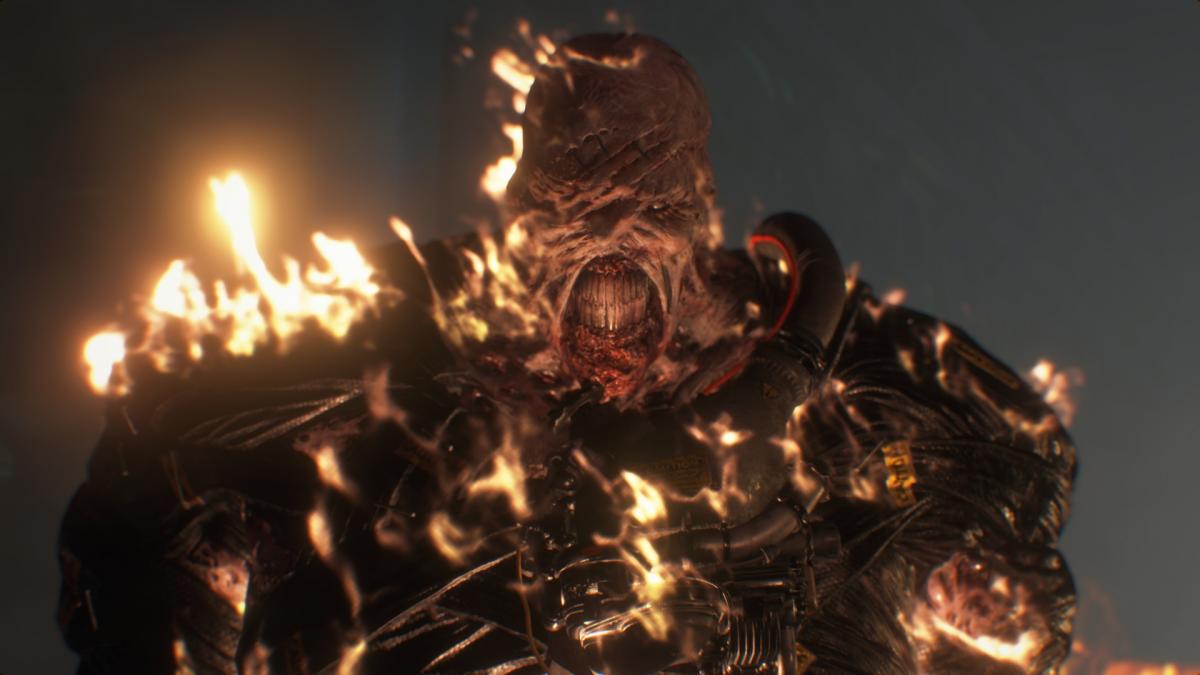 Немезіс з Resident Evil 3 Remake / скріншот Немезіс з Resident Evil 3 Remake / скріншот