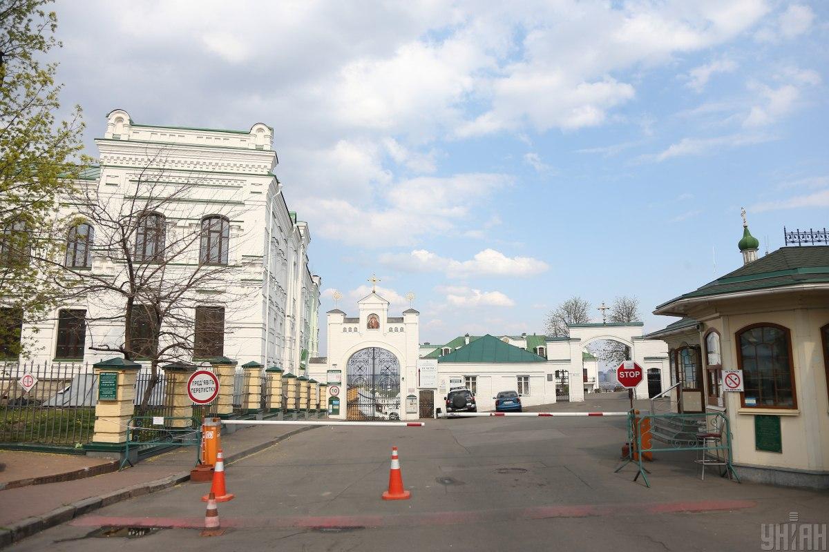 УПЦ МП не желала покидать Лавру \ фото УНИАН УПЦ МП не желала покидать Лавру \ фото УНИАН