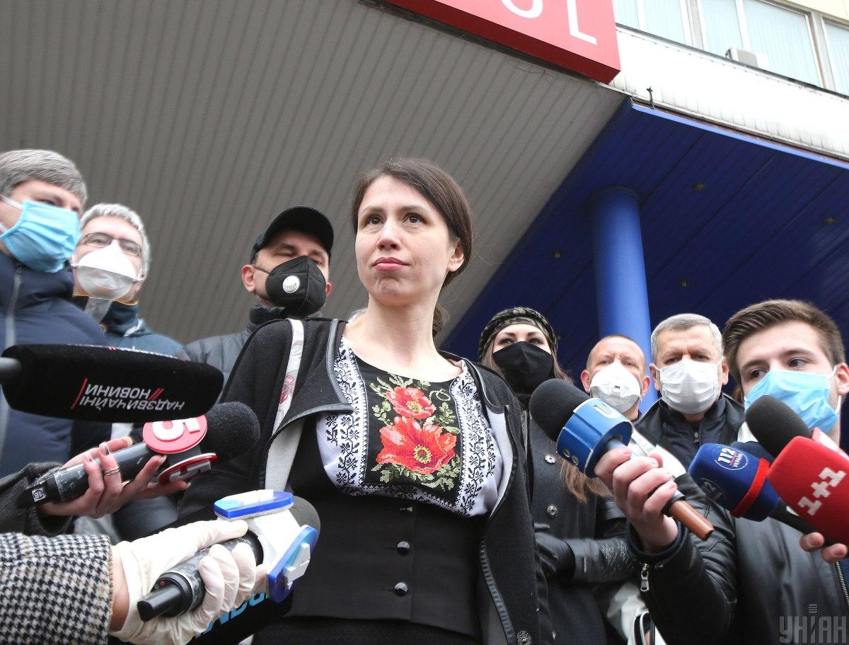 У Чорновол раніше вилучили зброю / Фото УНІАН У Чорновол раніше вилучили зброю / Фото УНІАН